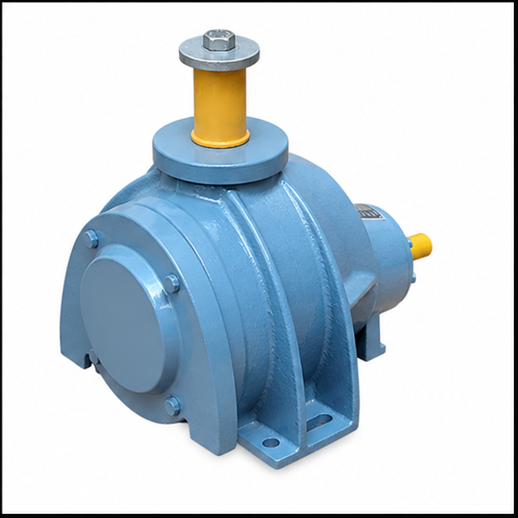 Cooling Tower Gear Box - Color: Blue