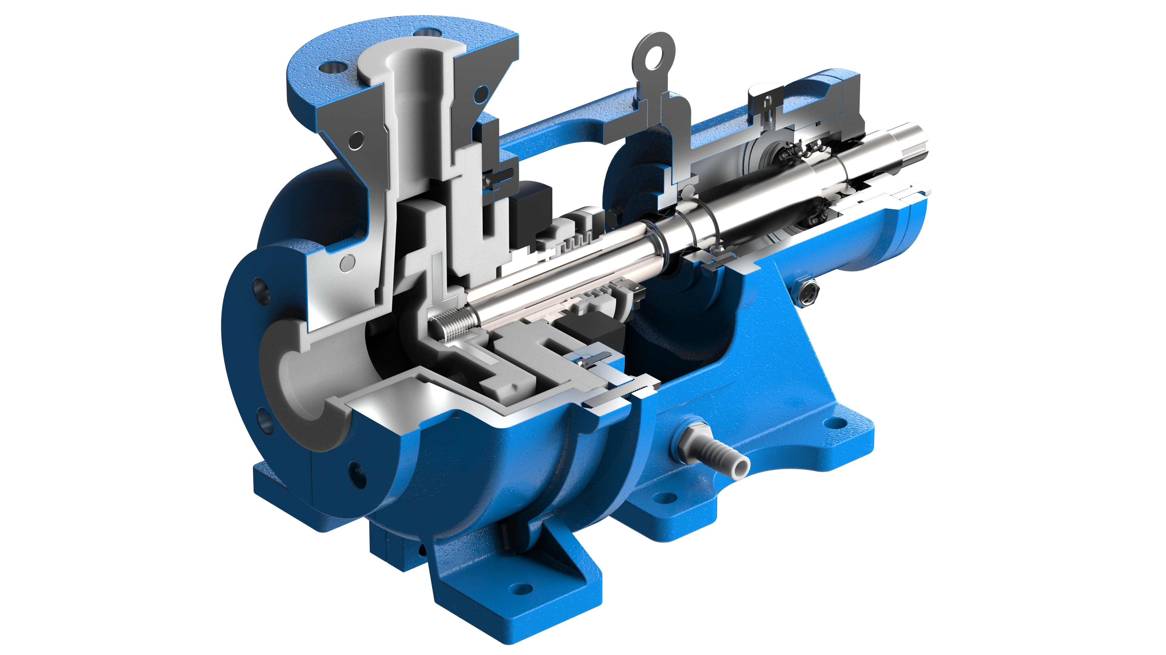 Highly corossive acid transfer pump