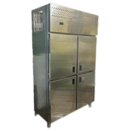 Four Door Refrigerator - Color: Silver