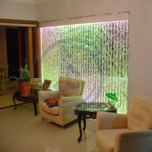Bubble Wall Panels - Acrylic Glass Design | Multicolored Led Lighting, Non-music Fountain, Bespoke Color Options