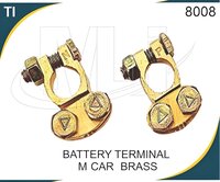 Battery Terminal M-car Brass - Ss Female Fuse Thimmble, Voltage 220 V, Current Rating 5 A, Robust Design For Electrical Connections