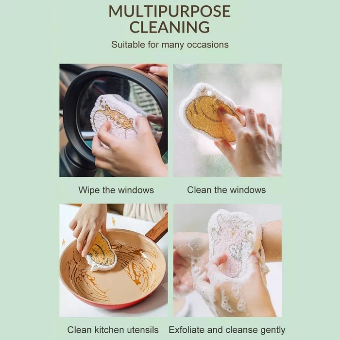 Dish Wash Sponge Scrubber - Application: Dishwashing