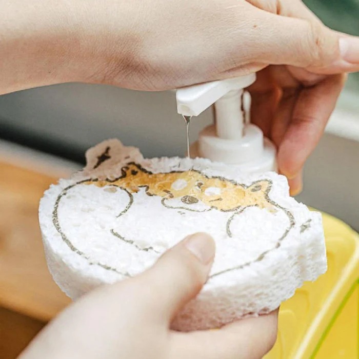 Dish Wash Sponge Scrubber