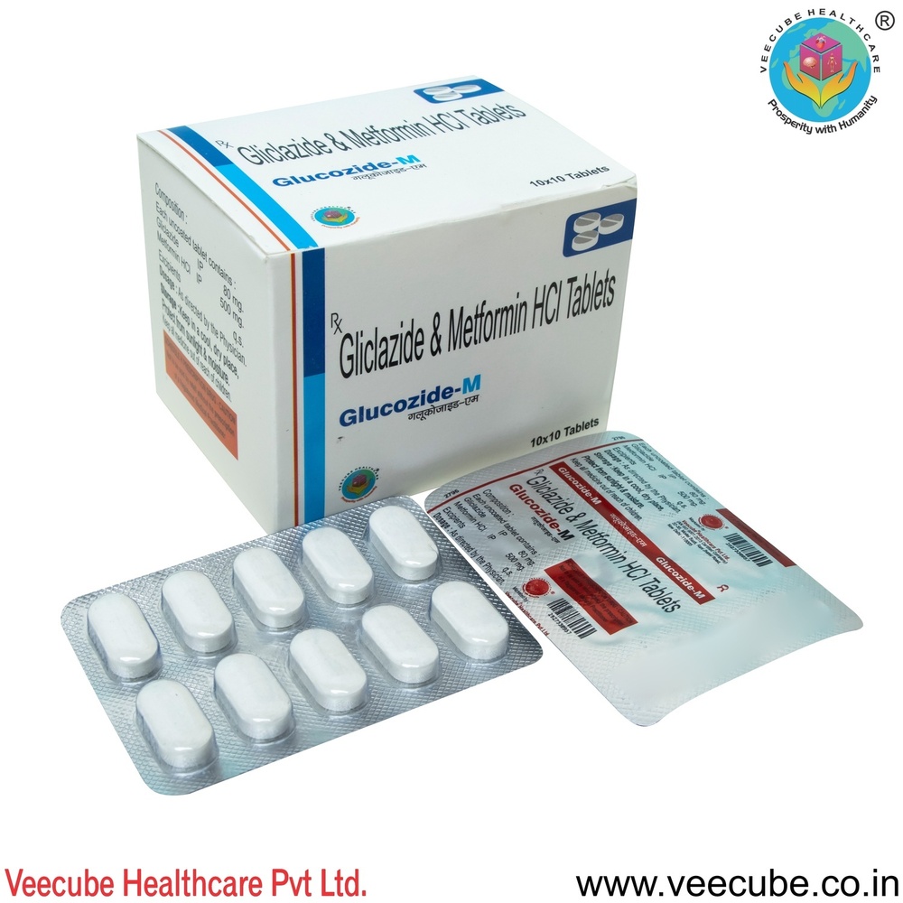 Gliclazide 80mg   Metformin SR 500mg