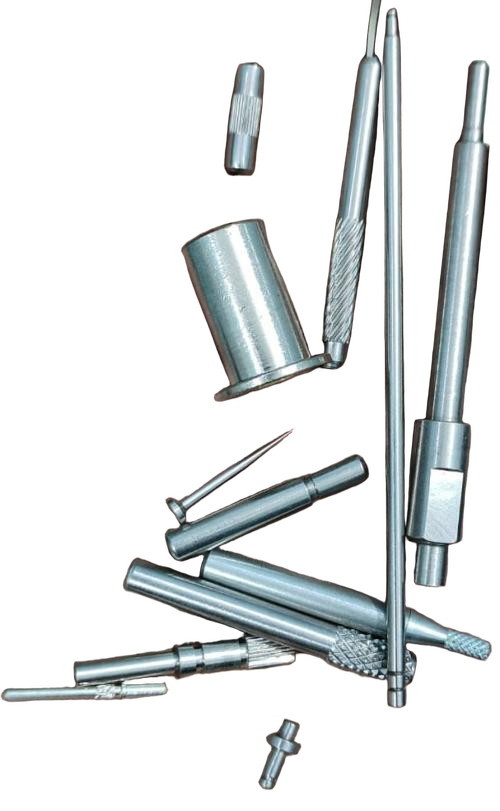 Heat Sink Pin - Stainless Steel, Grade 302, Silver Color | Galvanized Finish, AISI Standard, Ideal for Hardware Applications