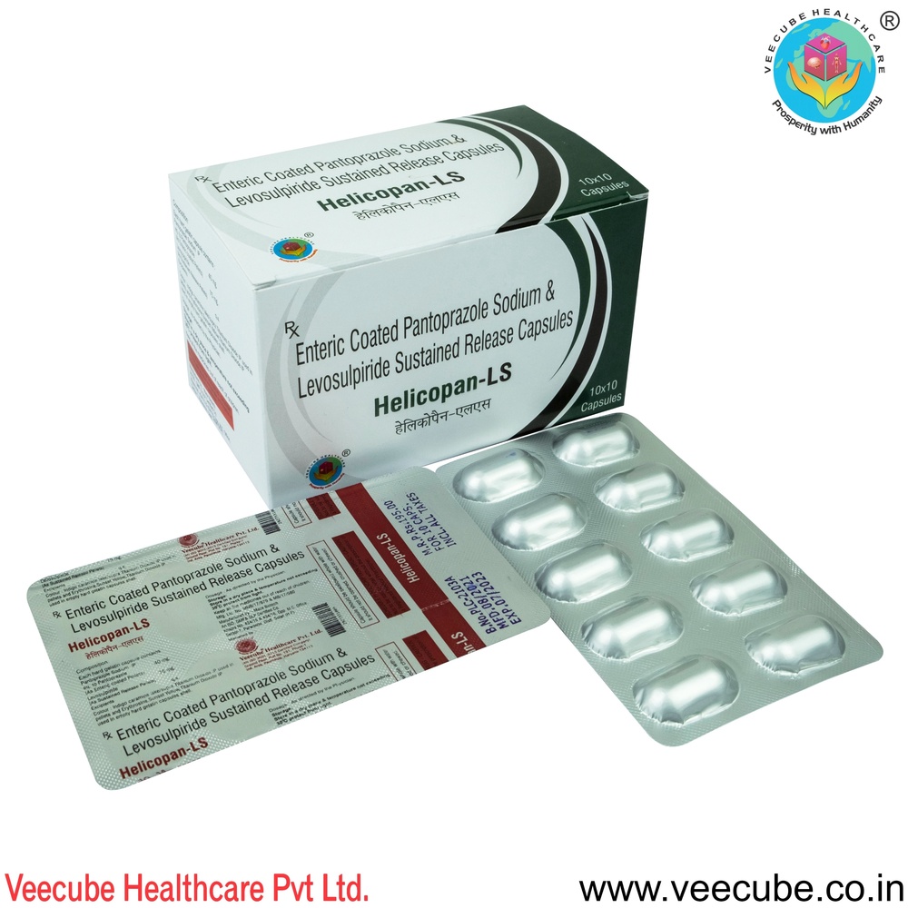 Pantoprazole Sodium 40 mg (EC)   Levosulpiride 75 mg