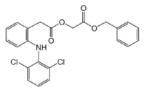 Aceclofenac EP Impurity F (Aceclofenac Benzyl Ester)