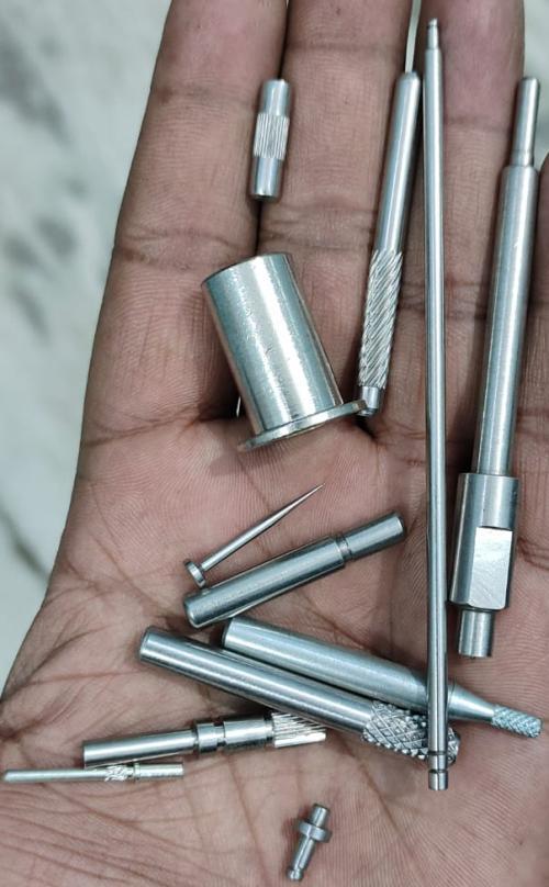 Stainless Steel Hinge Pins - Precision CNC Turned Components | Custom Fabrication, High Durability, High Speed Production