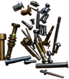Stainless Steel Hing Pins - Grade 302 , Galvanized Surface And Available In Silver And Golden Colors For Hardware Applications