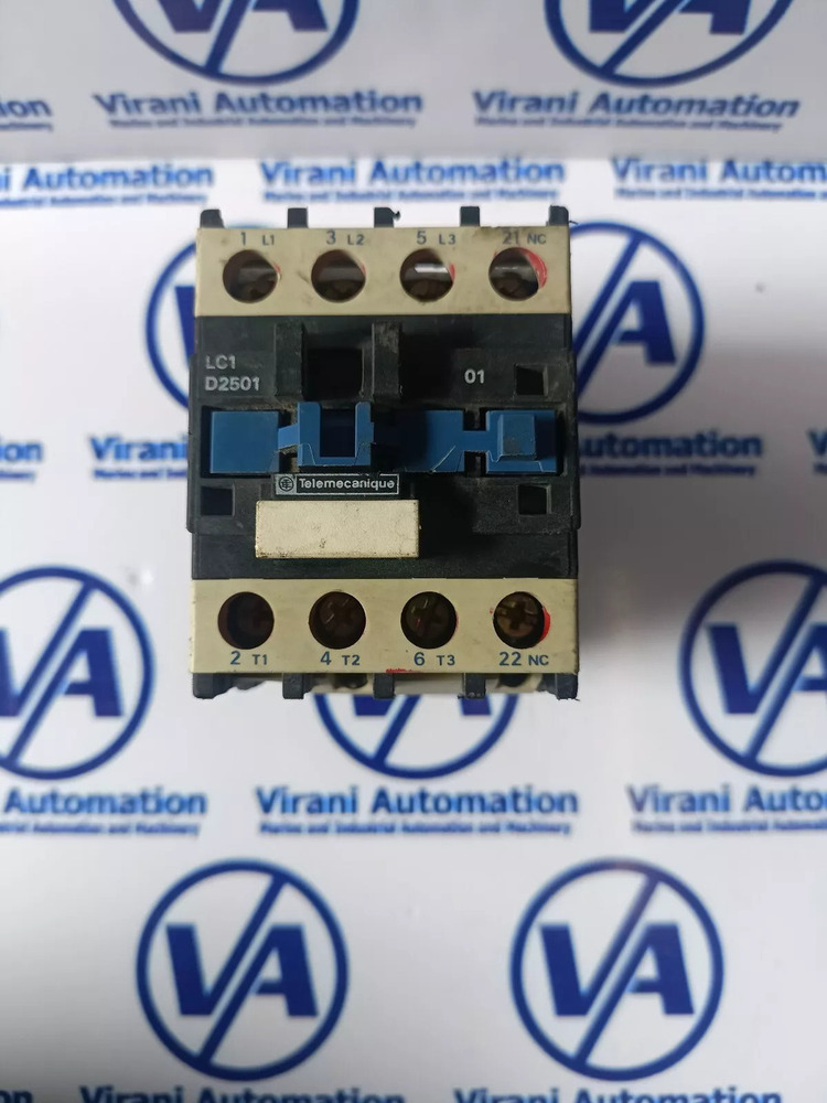 Telemecanique LC1 D2501M7 Contactor 600V A.C 40A 50-60Hz