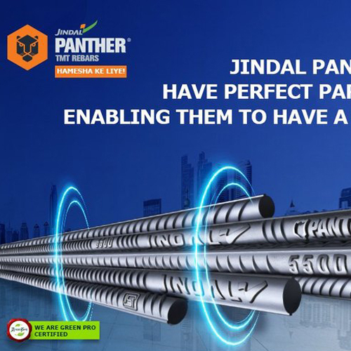 Jindal Panther Tmt Bar - Color: Silver