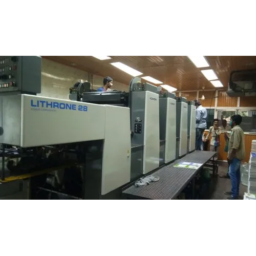 Komari Lithron 428-4 Printing Machine