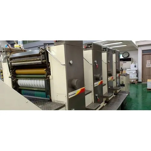 Mitsubishi 2 F Multi Colour Offset Printing Machine