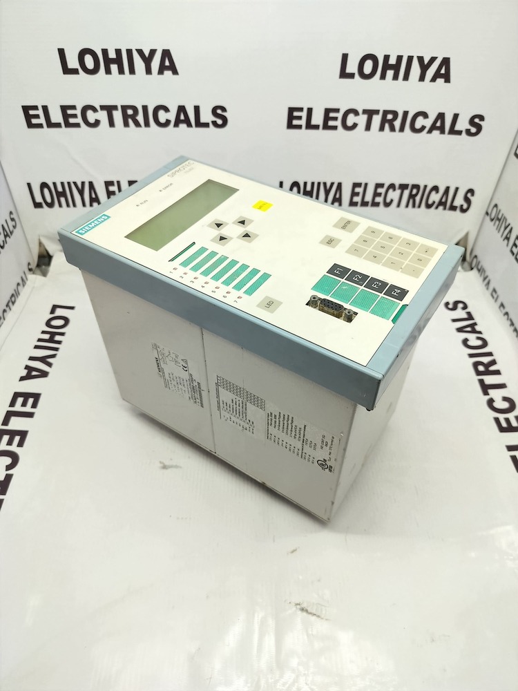 Siemens 7sj6211-6eb92-1fe0/ff Overcurrent Protection And Control Relay