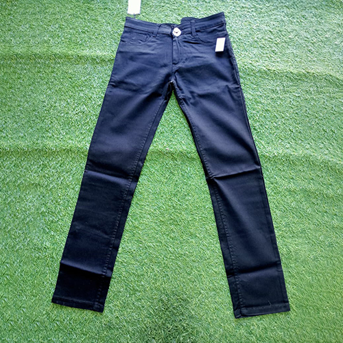 Dark Blue Mens Denim Jeans - Feature: Washable