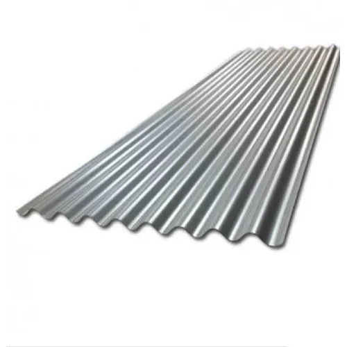 5Mm Aluminium Troughed Sheet - Color: Silver