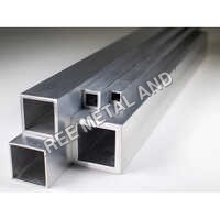 Aluminium Square Tube - 5mm Thickness, 9m Length | Durable Alloyed Silver Design With Versatile Applications