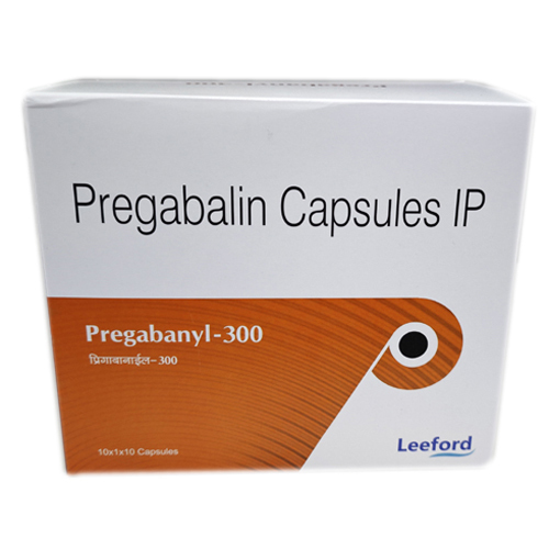 Pregabalin Capsules IP - 300 mg, General Medicine for Adults , Effective Relief from Neuropathic Pain, Seizures, and Anxiety Disorders