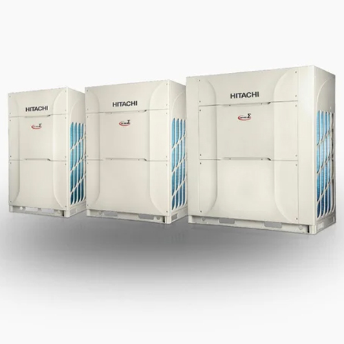 Hitachi Top Discharge Vrf System - Color: White