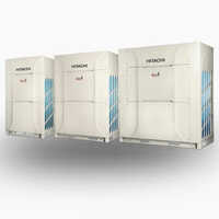 Hitachi Top Discharge Vrf System - Color: White