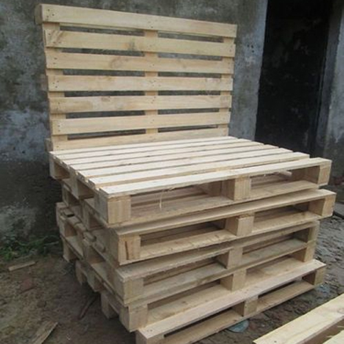 Industrial Wooden Pallets - Color: Brown