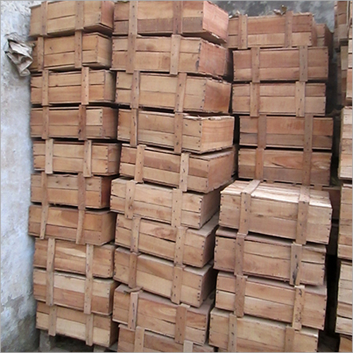 Wooden Storage Crates - Color: Brown