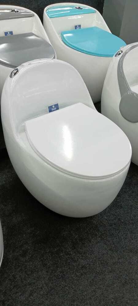 Ceramic One piece Toilet ( White Glossy imported)