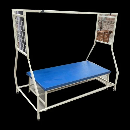Mild Steel Physiotherapy Suspension Bed Manufacturer - Color: Blue