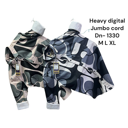 1330 Heavy Digital Jumbo Cord Shirt