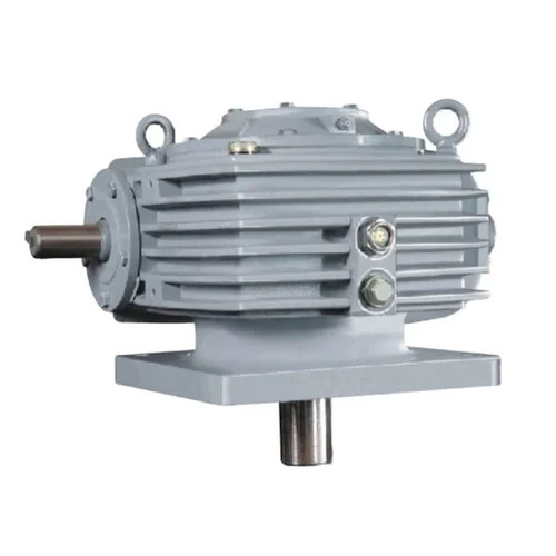 Vertical Worm Gearbox - Color: Grey