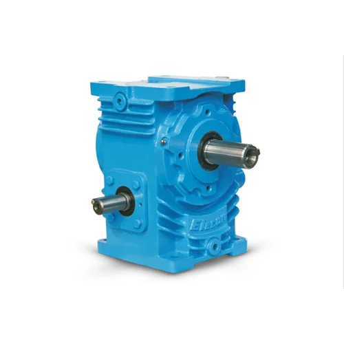 Worm Reduction Gearbox - Durable Blue Design , Different Sizes Available for Heavy Load Handling and Smooth Power Transmission