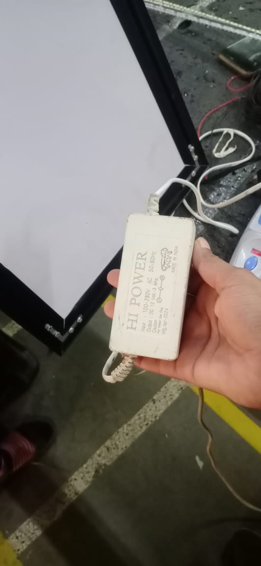 Led Clip On Frame - Color: Black