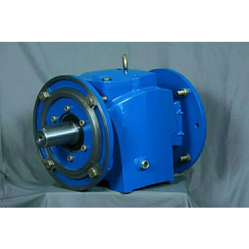 Vertical Helical Gearbox - Color: Blue