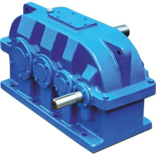 Industrial Helical Gear Box - Color: Blue