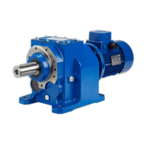 Inline Helical Gearbox - Color: Blue