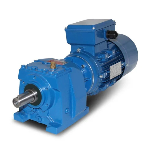 200 Rpm Geared Brake Motor - Color: Blue