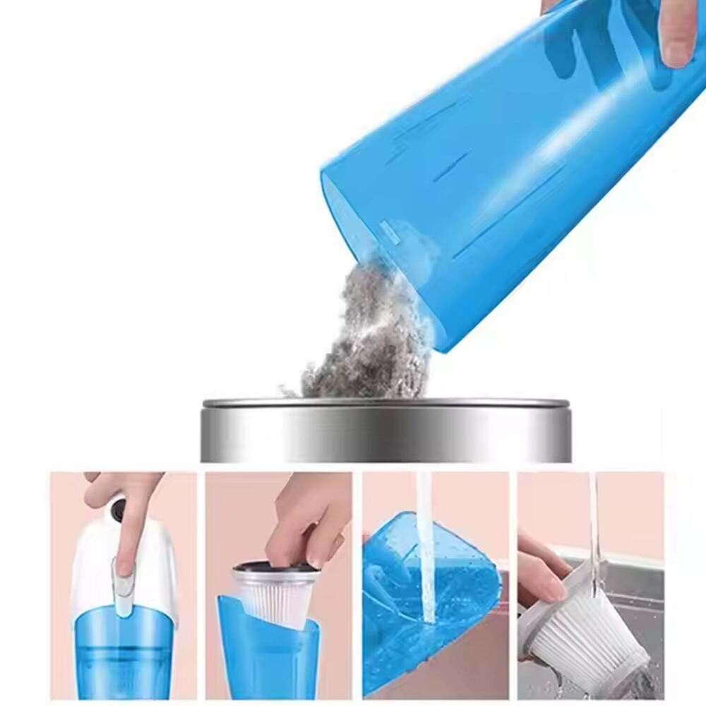 2 in 1 Household Vacuum Cleaner 1 Ltr. Large Capacity Dust Cups