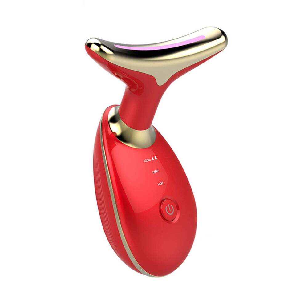 Electric Face Massager Wrinkles Remover LED Photon Face Beauty Device