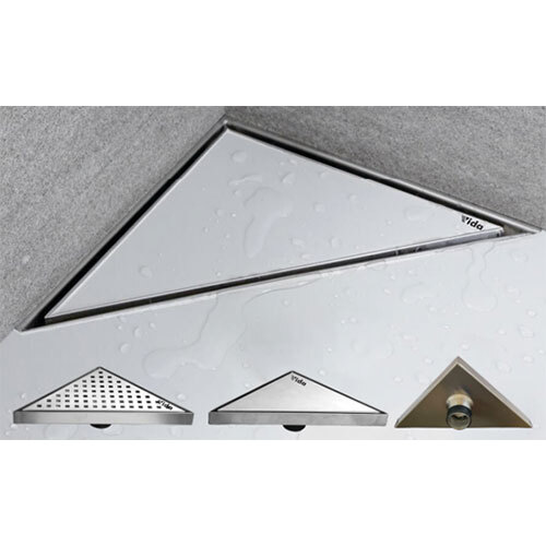Corner Fit Floor Drain