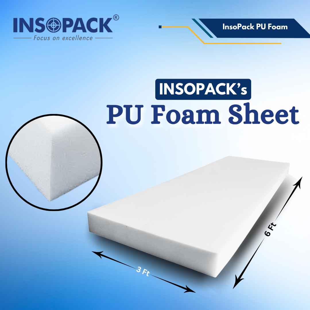 3X6 Feet White PU Foam Sheet