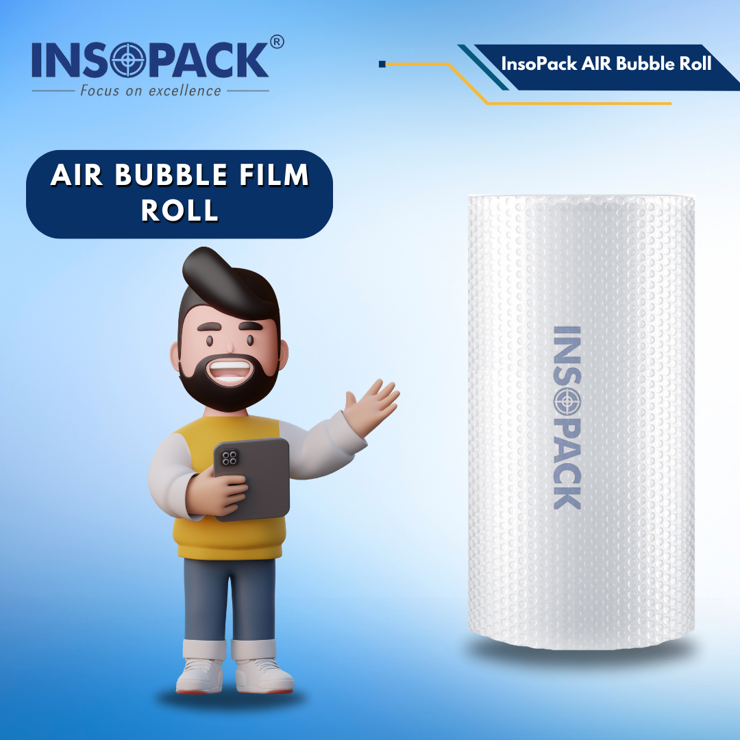 30 Gsm Air Bubble Roll - Color: White