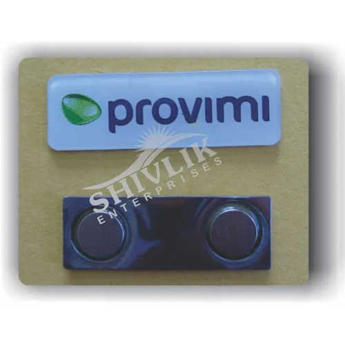 Customized Button Badge - Color: Black