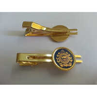 Metal Badges Clip - Steel, Standard Size, Golden Color | Features: Button Badge Type, Gold Plating, 1-2.5 Mm Thickness, 5-10 Gm Weight