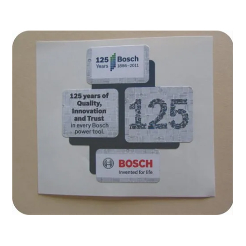 Polycarbonate Label Stickers - Color: White