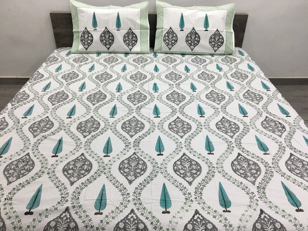 Percale Bedsheet in Queen Size