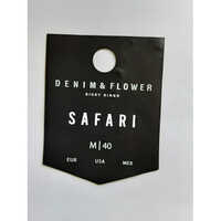 Rubber Bag Label - Round Shape, 1-3 Mm Thickness, Blue/black Color | Customizable Design, Multicolor Printing Available