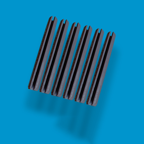 Slotted Spring Pin - Color: Black