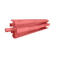 Belt Conveyor Wing Pulley - Color: Red