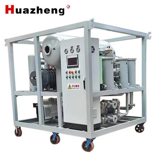 Vacuum Oil Dehydration Cleaning Plant Transformer Oil Purifier