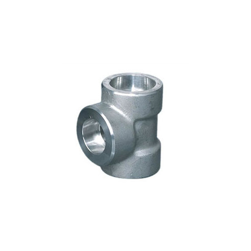 Socket Weld Tee - Color: Silver